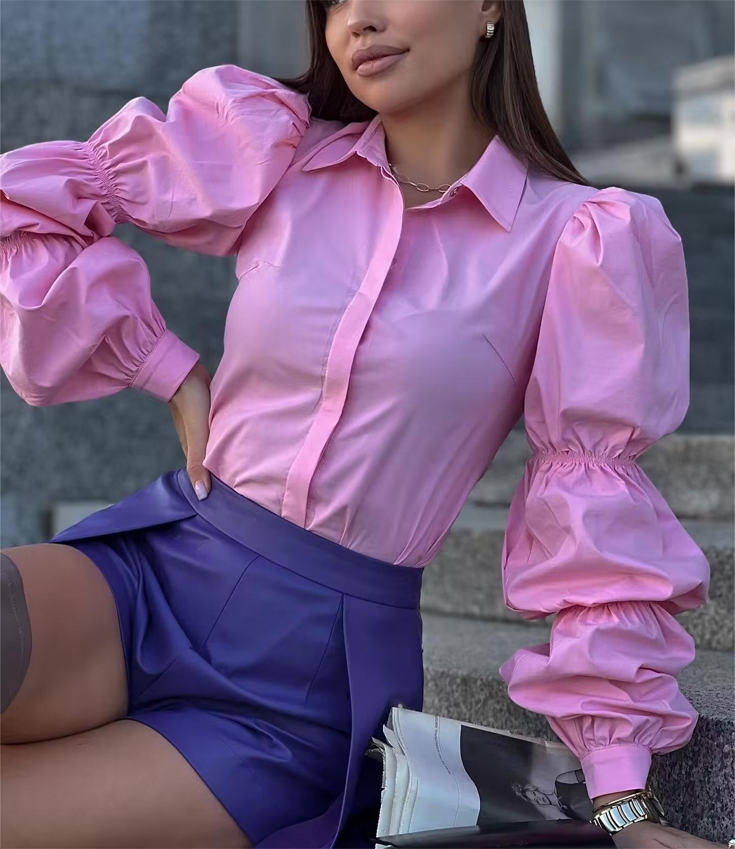 Womens Polo Shirt | Loose Fit Long Sleeve | noémi