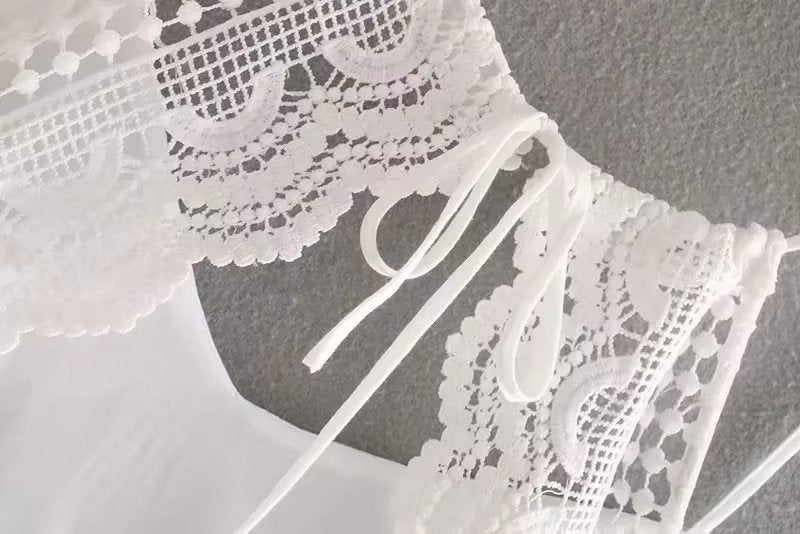 Womens Bubble Plaid Cami Dress | Backless Lace Up | noémi