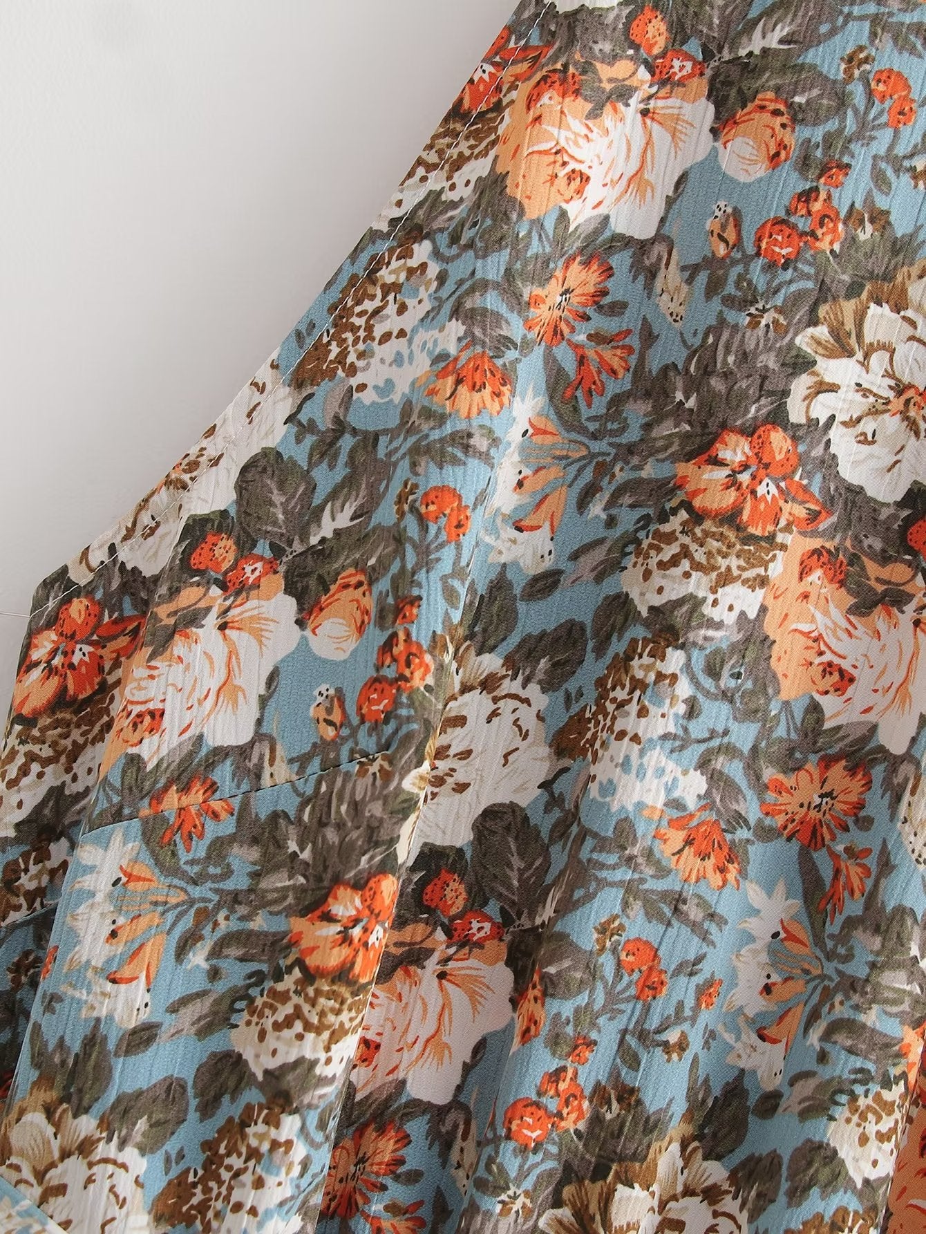 Womens Floral Printed Ruffled Dress | noémi