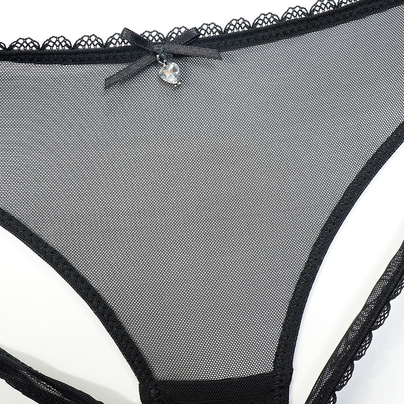 Honey Silk Ultra Thin Transparent Mesh T Shaped Panties Lightweight Comfort | noémi