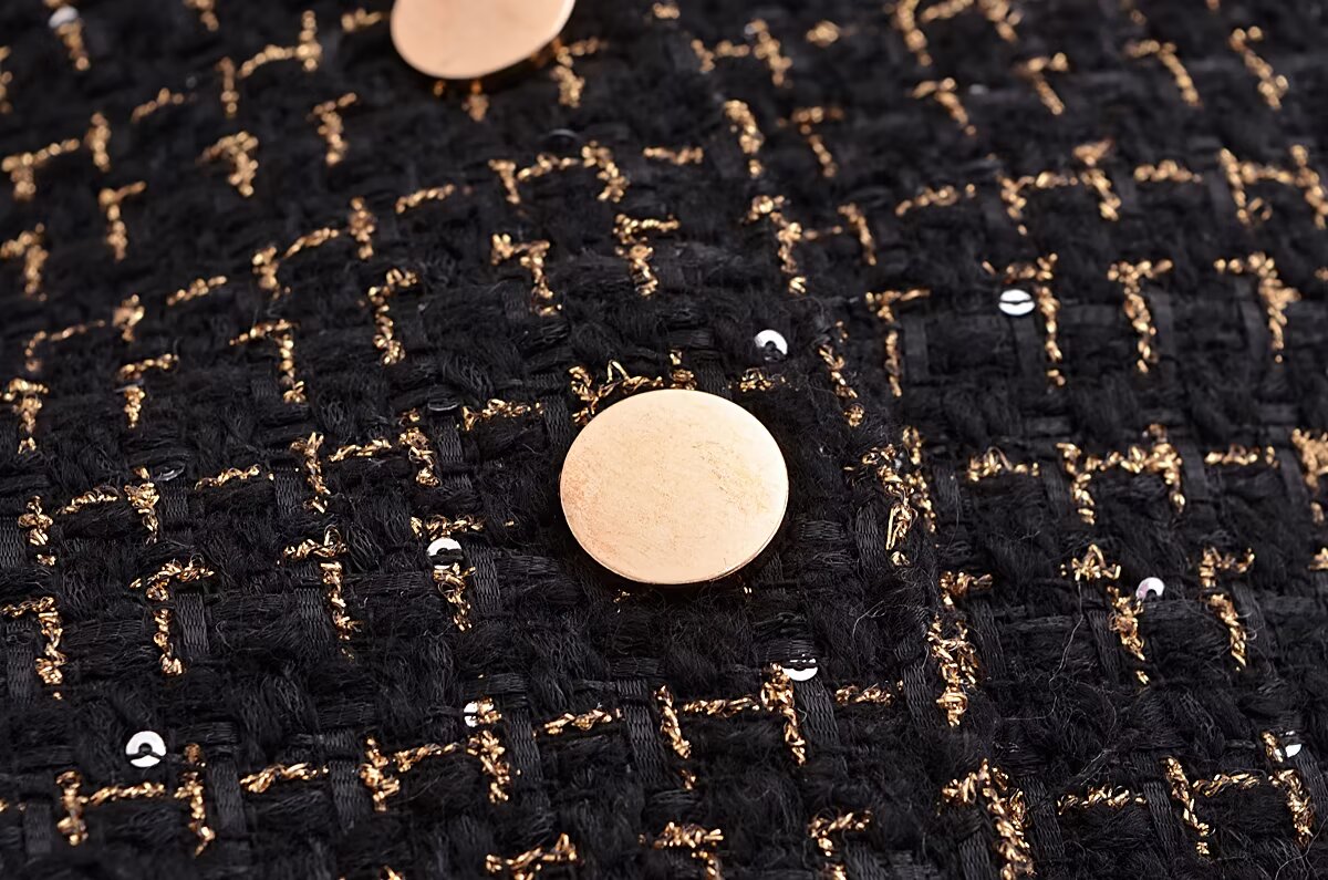 Tweed Set Cropped Blazer HighWaist Skirt | Classic Two Piece | noémi