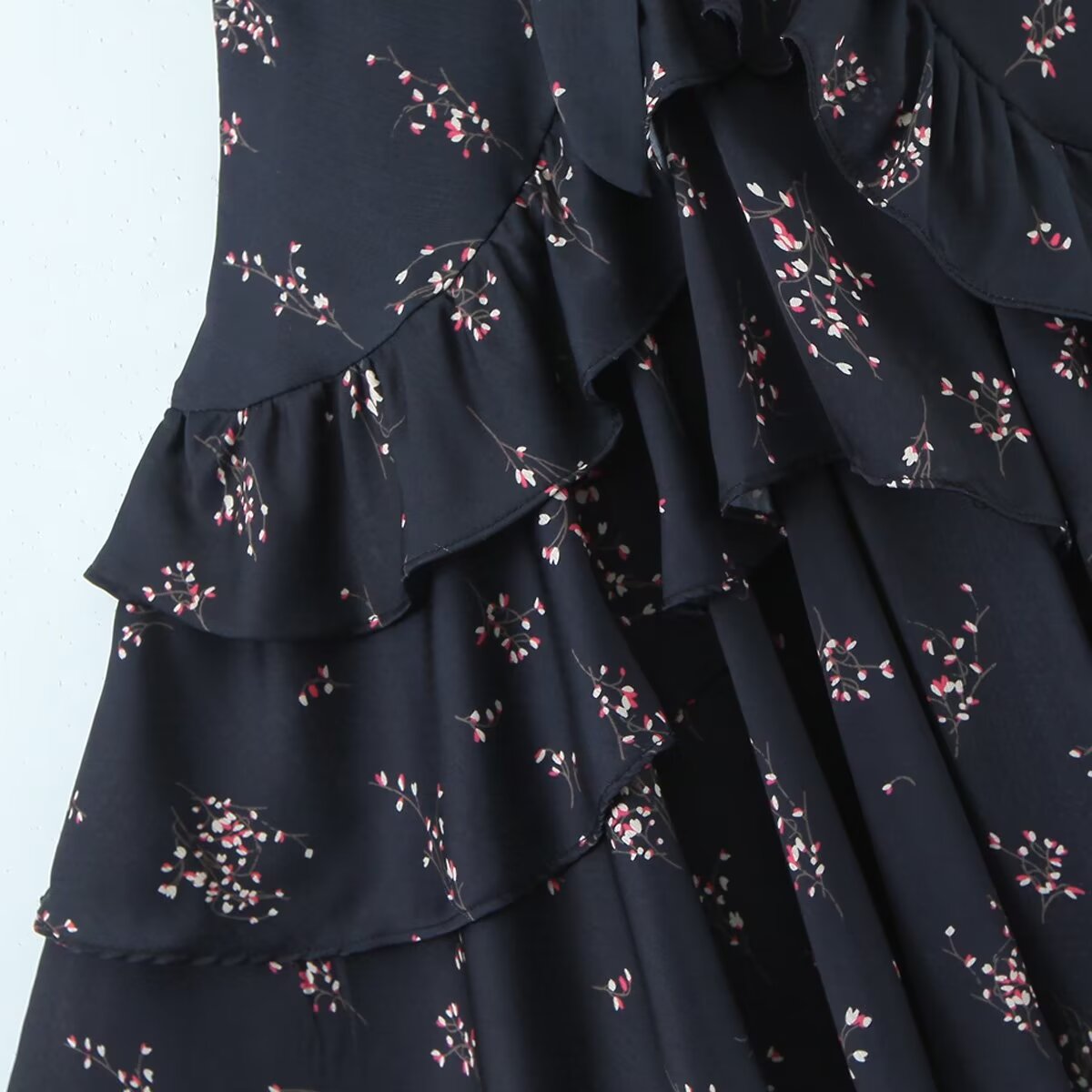 Hipster Floral Cami Dress | Lace Up High Waist A Line for Women | noémi