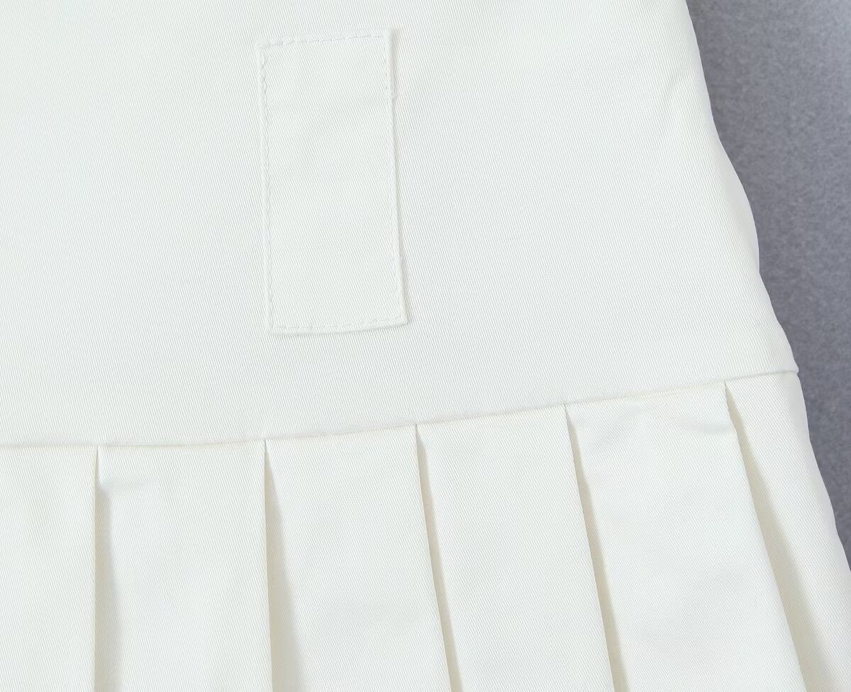 Womens Suit Lace Sling Dress with Pleated Split Skirt Built In Pants | noémi