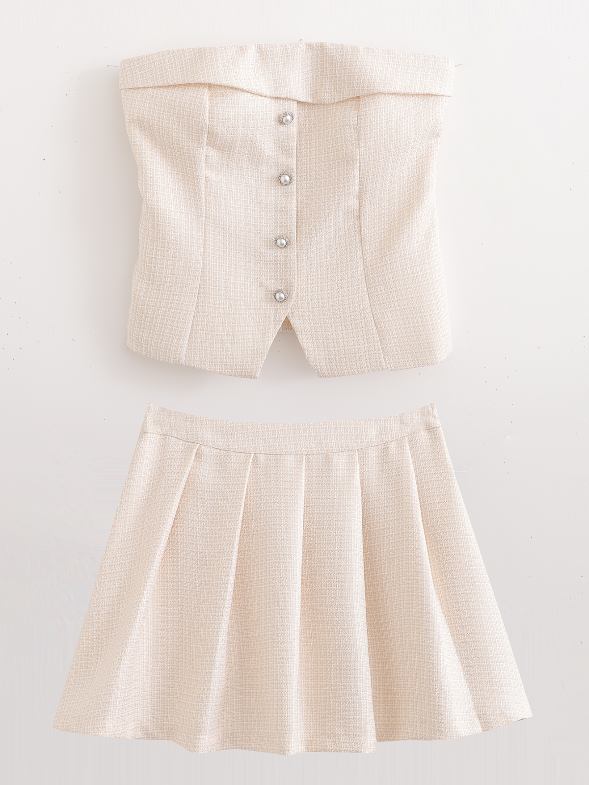 Womens Strapless Two Piece Set | noémi