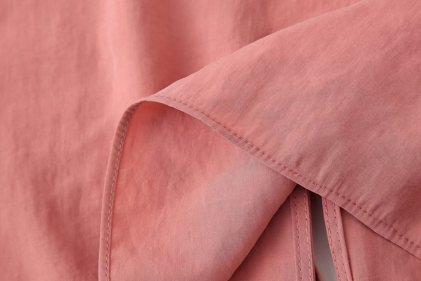 Bow Tie VNeck Draped Blouse | Cropped Long Sleeve Top | noémi