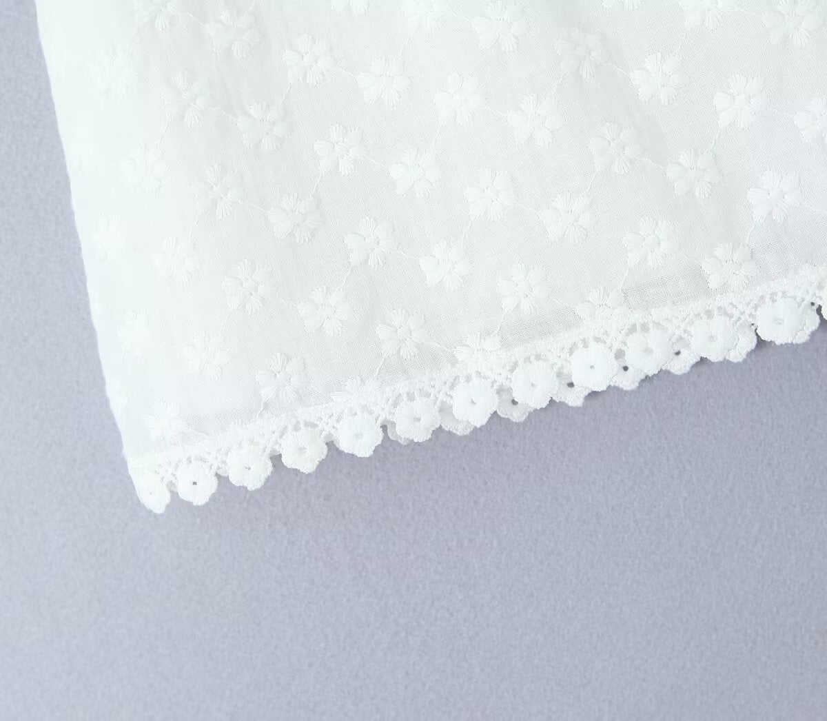 Lace Hanging Buckle Set | Lace Skirt Top | noémi