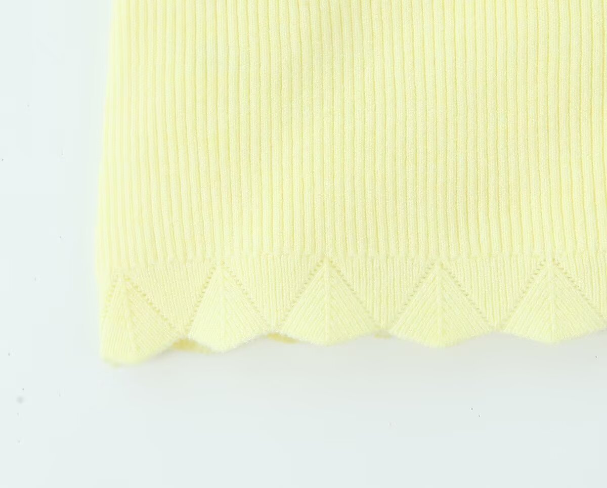 Knitted Three Piece Set | A Line Skirt Sheath Dress Hollow Out Black Cardigan with Flanged Wrap Chest Detail | noémi