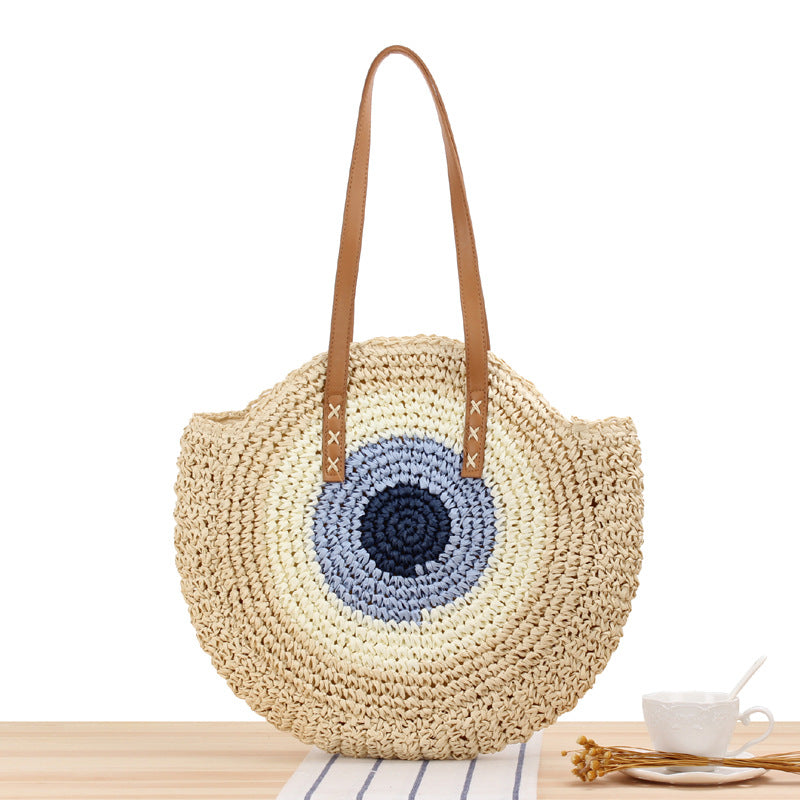 Large Striped Beige