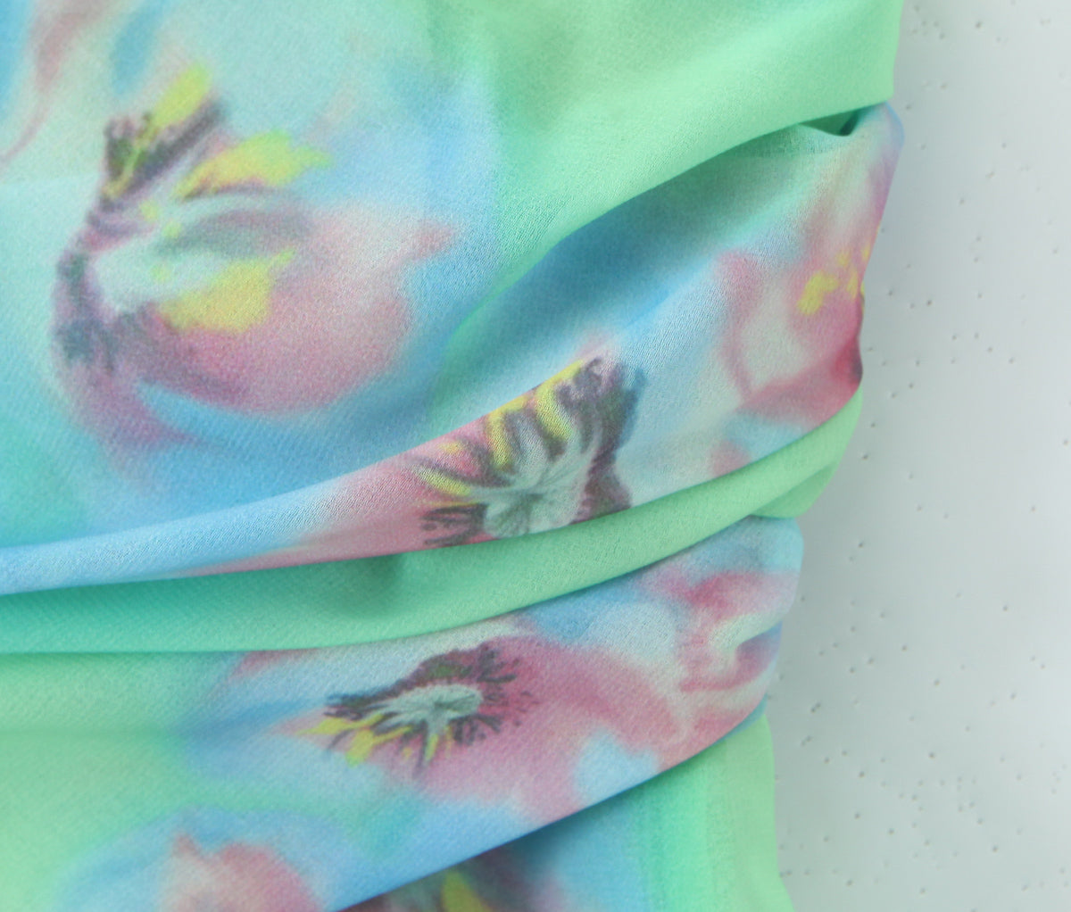 Green Floral Halter Top & Skirt Set | Off Shoulder Camisole | noémi