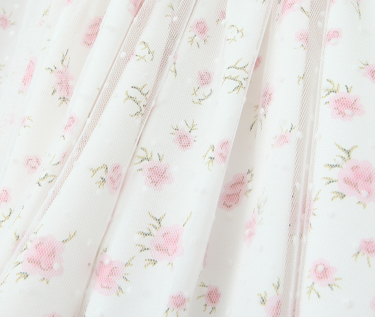 Womens Dress | Puffy Lace Embroidery Prints | noémi