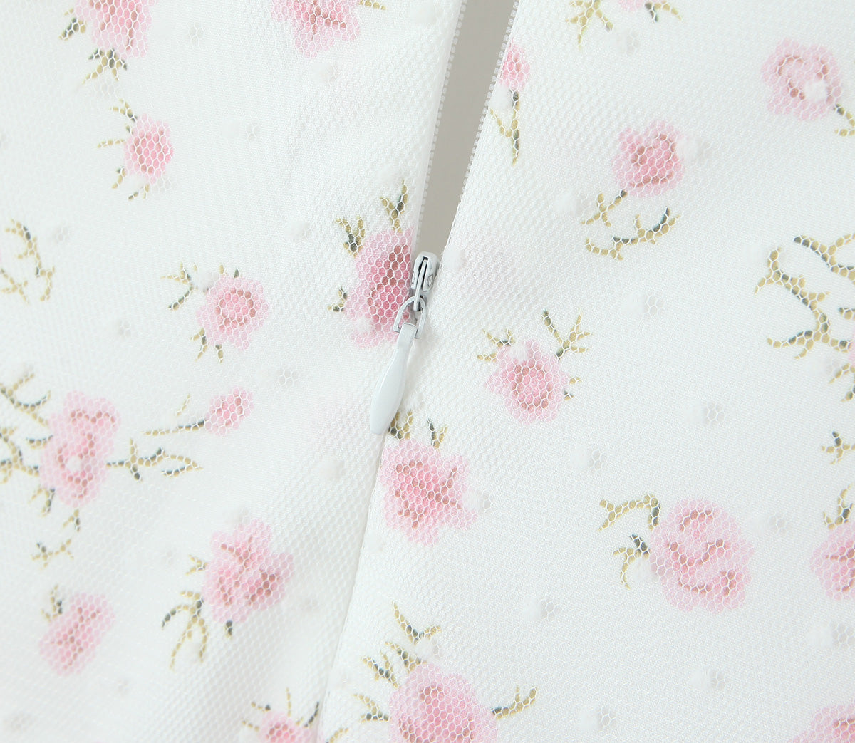 Womens Dress | Puffy Lace Embroidery Prints | noémi