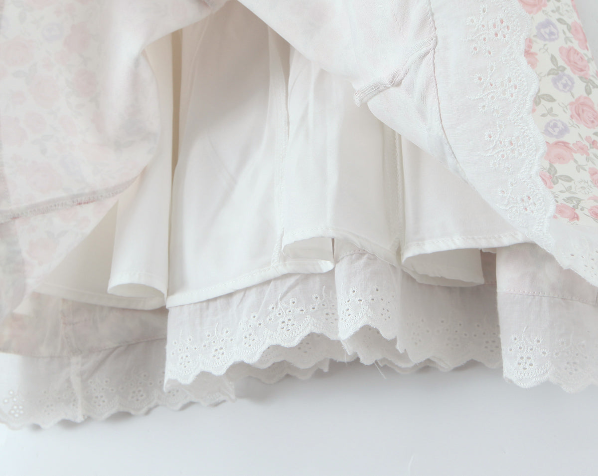 Womens Pink Double Layer Strap Dress | noémi