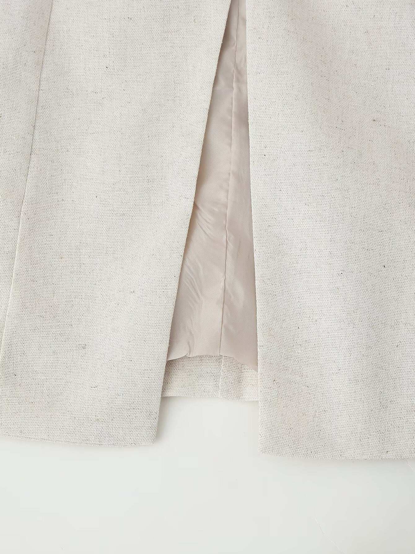 Womens 2 Piece Linen Vest & Skirt Set | Sleeveless Button Front Top Mini Skirt | noémi