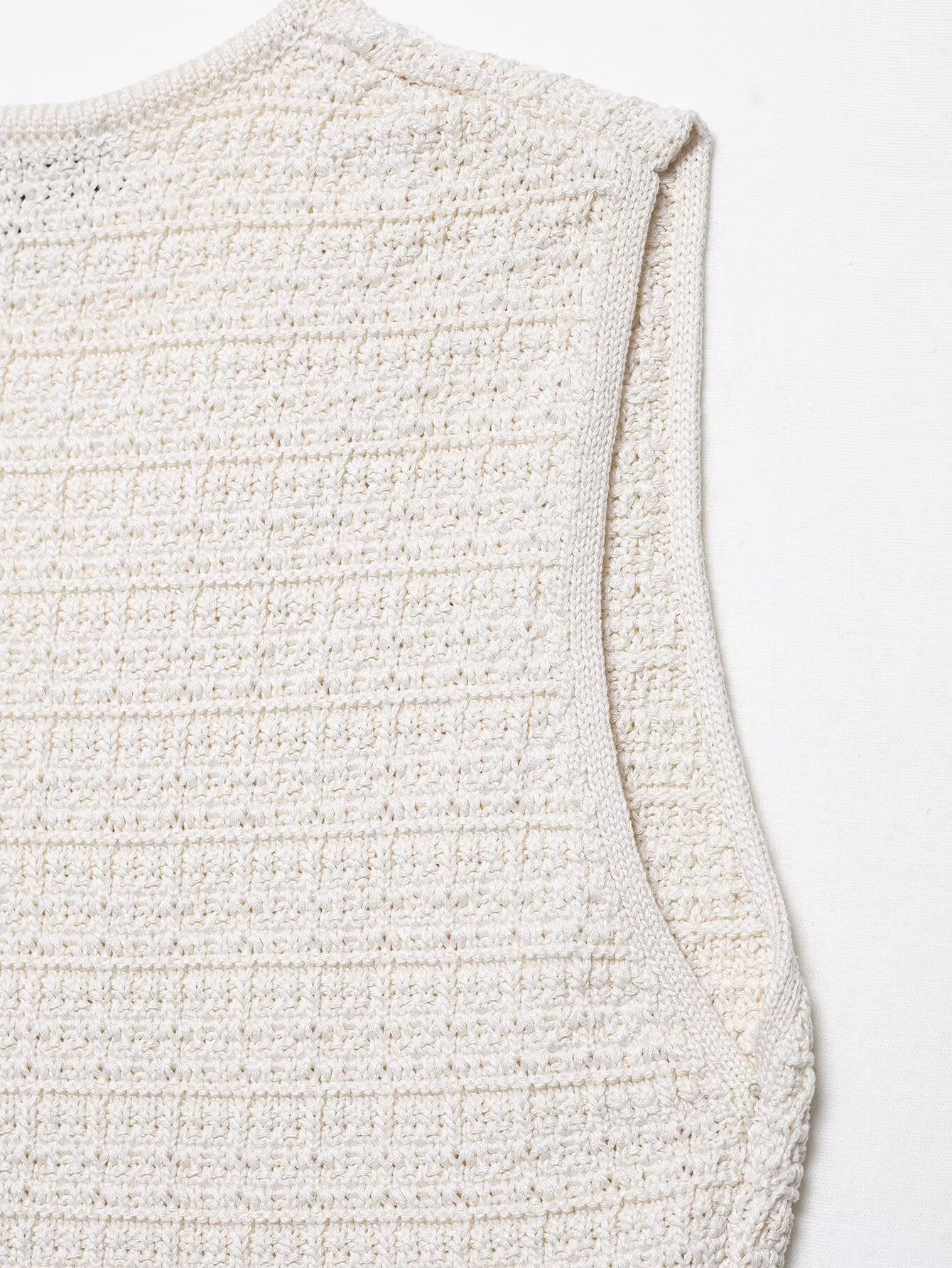 Knitted Two Piece Set | Summer Vest Top & Skirt | noémi