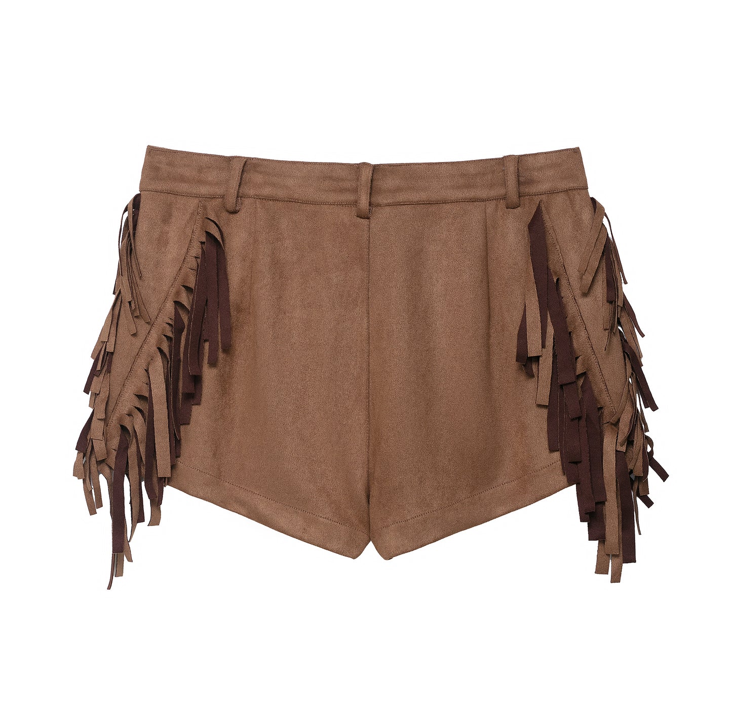 2 Piece Set for Women | Backless Halter Vest & Tassel Fringe Shorts | noémi