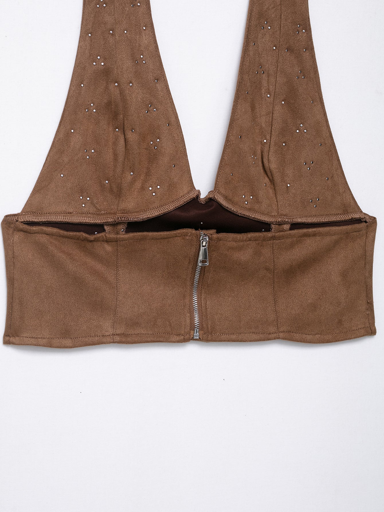 2 Piece Set for Women | Backless Halter Vest & Tassel Fringe Shorts | noémi