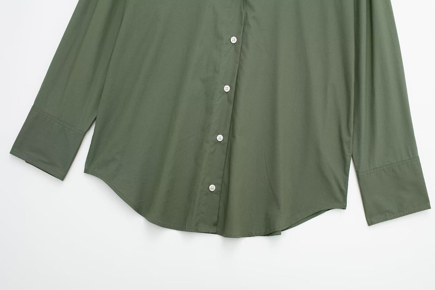 Multicolor Long Sleeve Poplin Cardigan | noémi