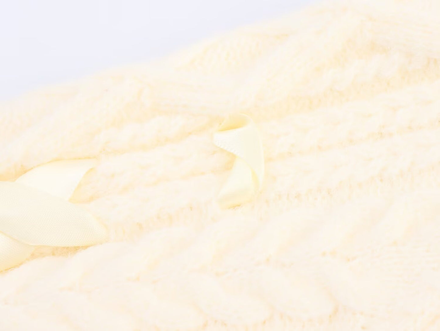 Womens Beaded Knit Cardigan | Pearl Detailing, Statement Buttons, Cream | noémi