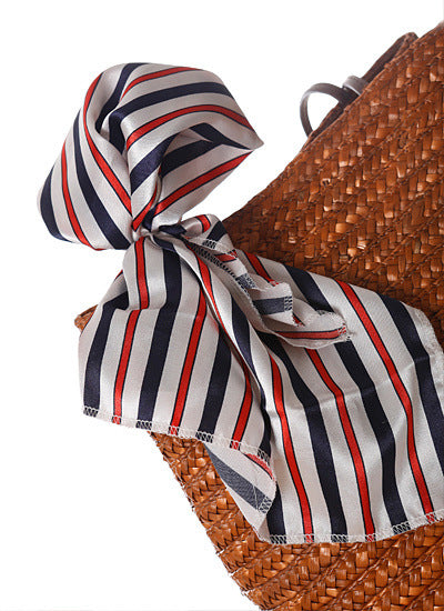Woven Straw Shoulder Bag | Summer Beach Tote with Long Strap | noémi