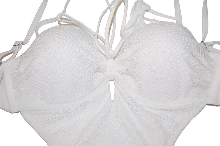 Lace Trim One Piece with Supportive Steel Bracket | noémi