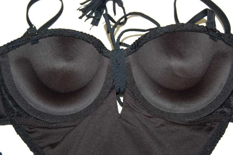 Lace Trim One Piece with Supportive Steel Bracket | noémi