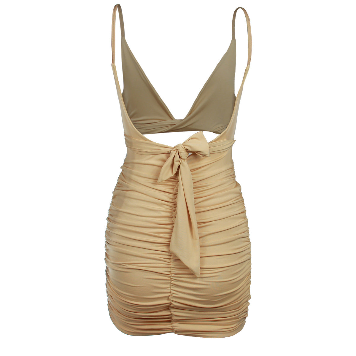 Womens Sling Strap Backless Cutout Bodycon Dress | noémi