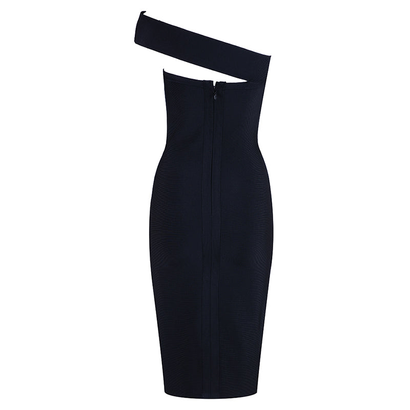Summer Bandage Dress | Off Shoulder Split Tube Top | noémi
