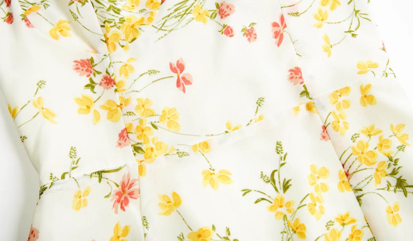 Printed Sling Maxi Dress With Side Split Detail | noémi