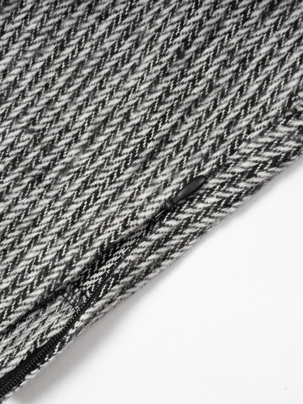 High Waisted Tweed Midi Skirt | Chic A Line Skirt | noémi