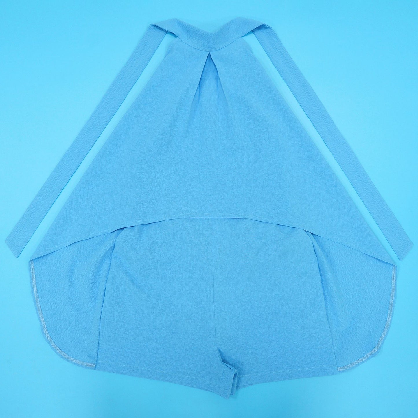 Women’s Halter Ruffle Romper | Backless Sleeveless Jumpsuit, Summer Casual Chic Playsuit | noémi