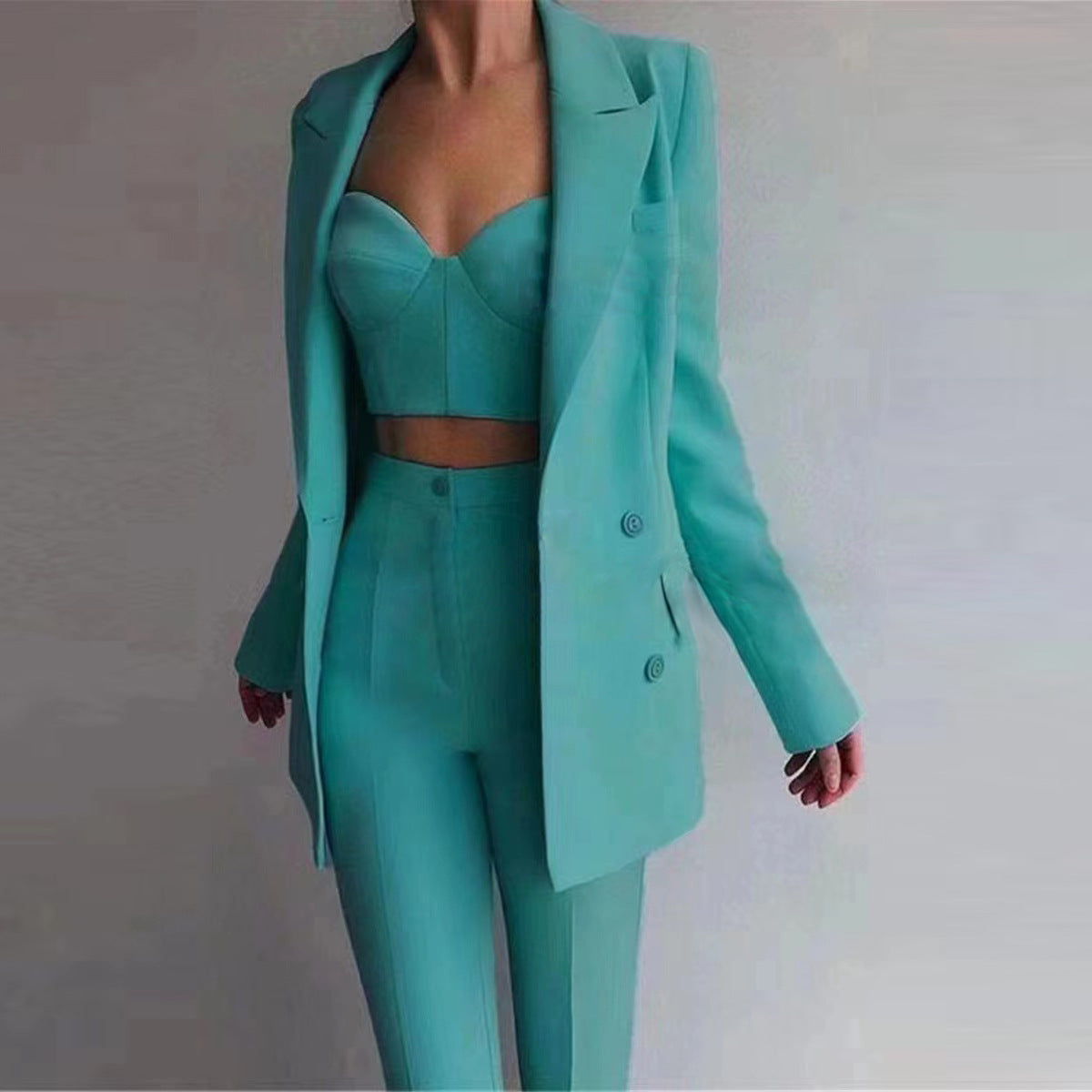 Womens Suit Set | Top Pants Blazer | noémi