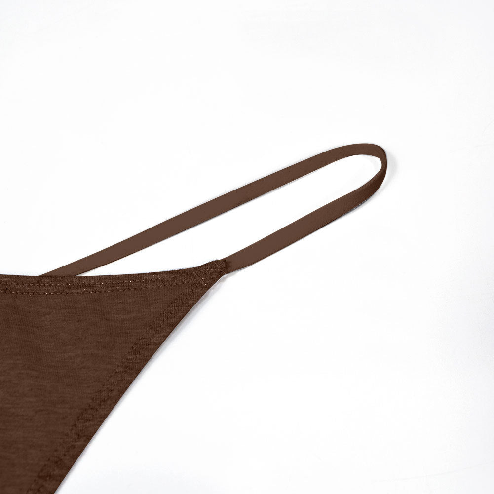 Peach Tone Cotton Soft T Shaped Panties for Daily Comfort and Fitness | noémi