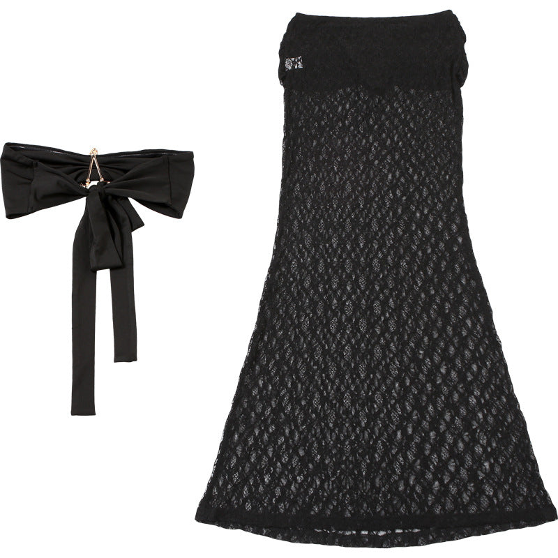 Two Piece Lace Set | Tube Top & Maxi Skirt for Women | noémi