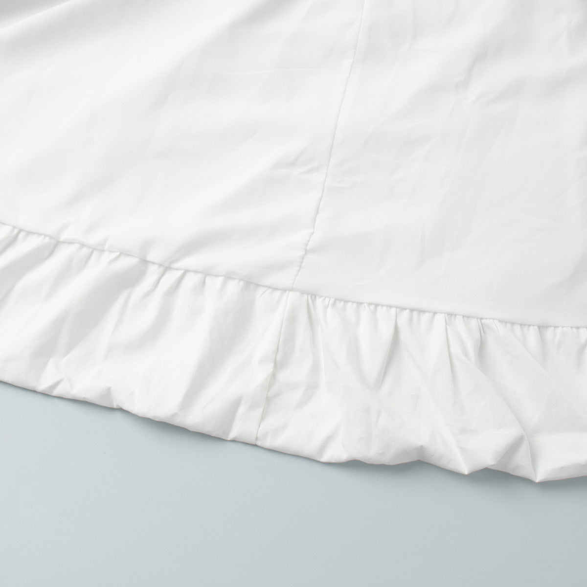 Womens Cotton Sling Balloon Dress with Slim Waist Bubble Hem | noémi