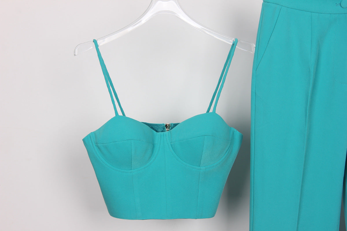 Womens Suit Set | Top Pants Blazer | noémi