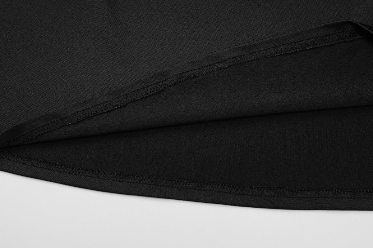 Sleek Halter Dress | Backless, Ribbon Tie & Bold Style | noémi