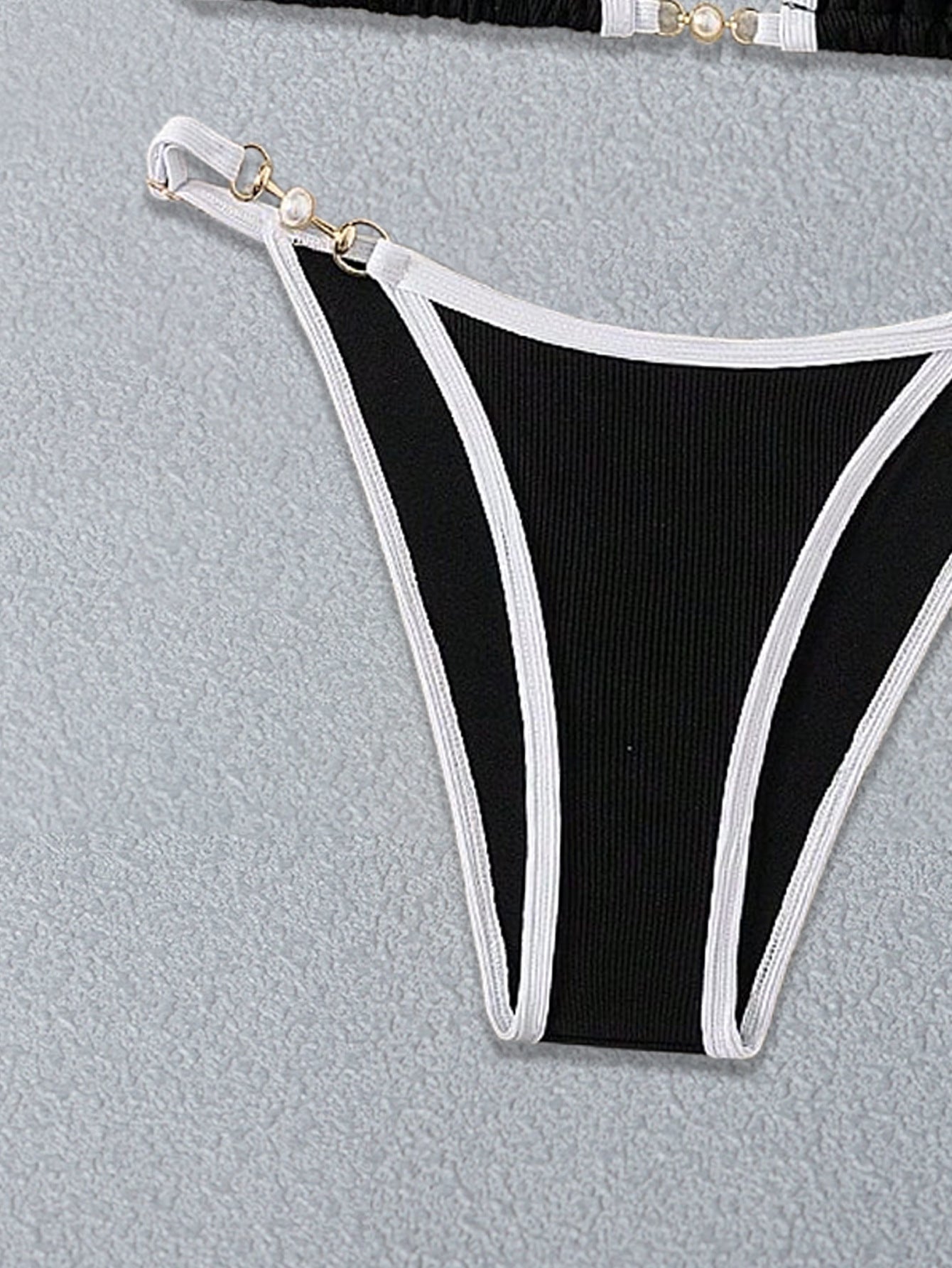 Lace Up Backless Split Two Piece Bikini Set for Women | noémi