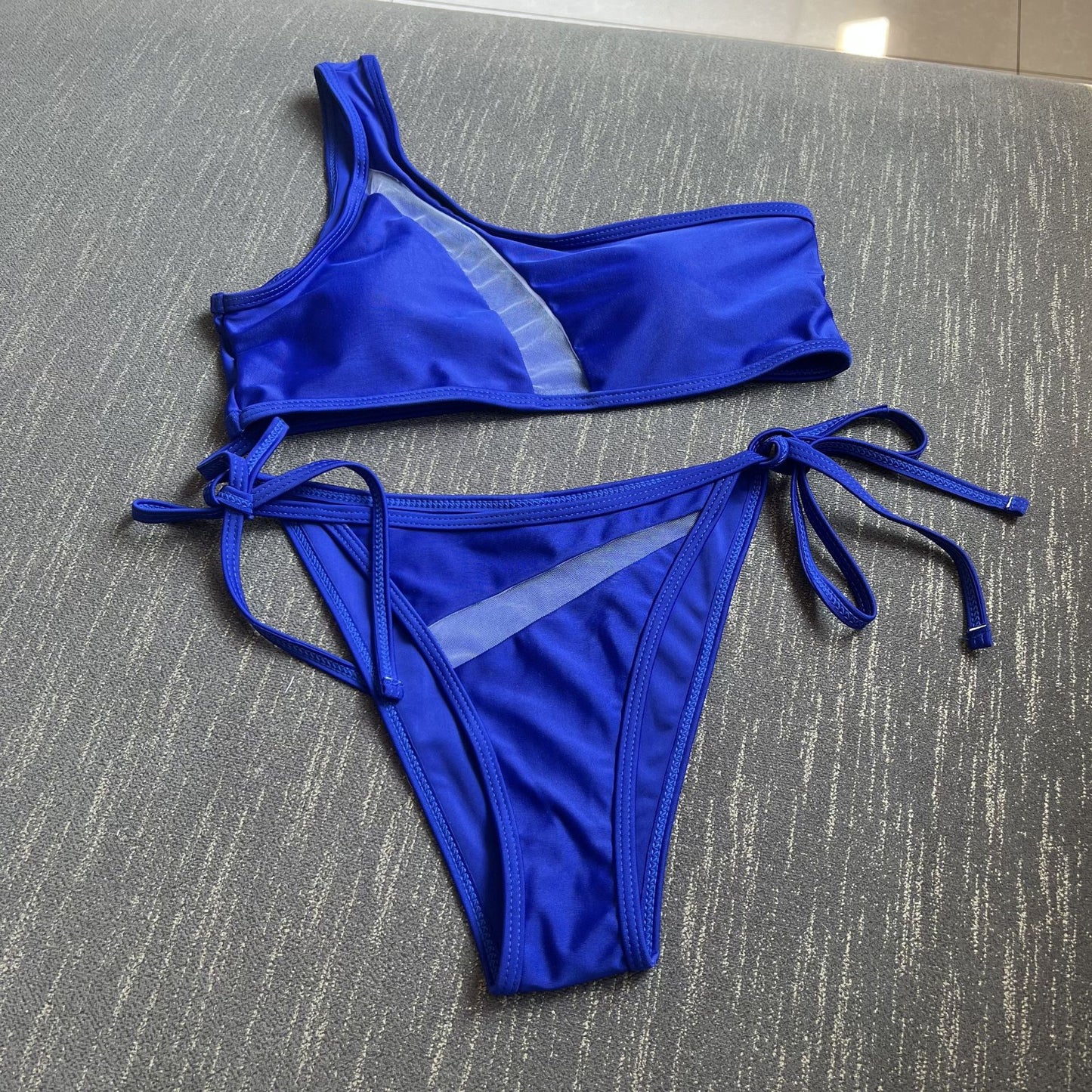 Womens Cutout Spliced Split Bikini | Hollow Out Swimwear Set | noémi