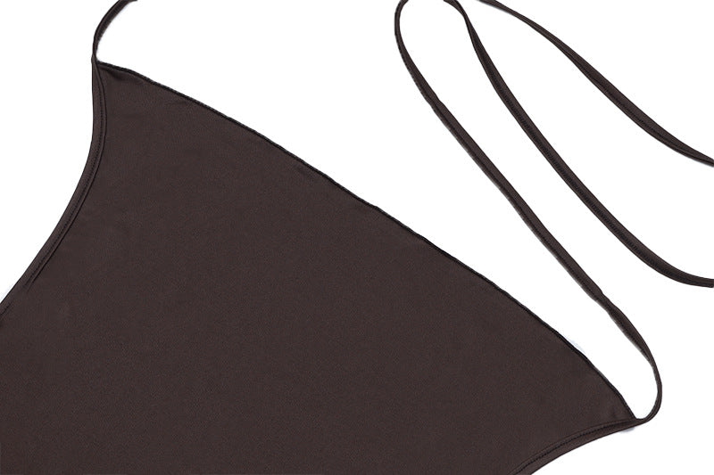 Backless Deep V Plunge Strap Dress for Women | noémi