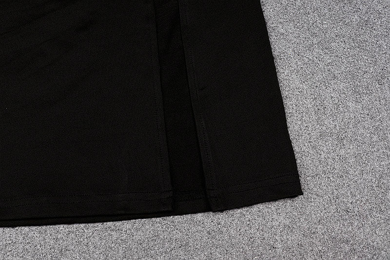 Cutout High Slit Halter Dress | Lace Up Gown for Women | noémi