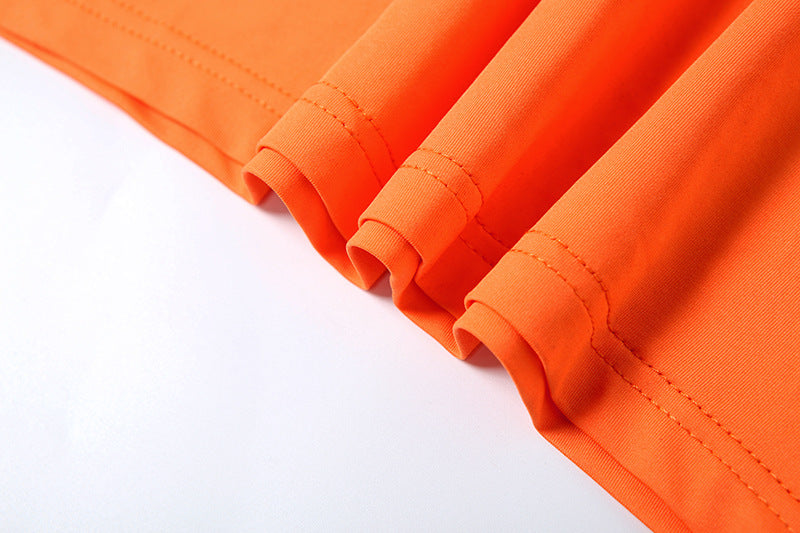 Womens U Collar Backless Spaghetti Strap Slim Fit Dress | noémi