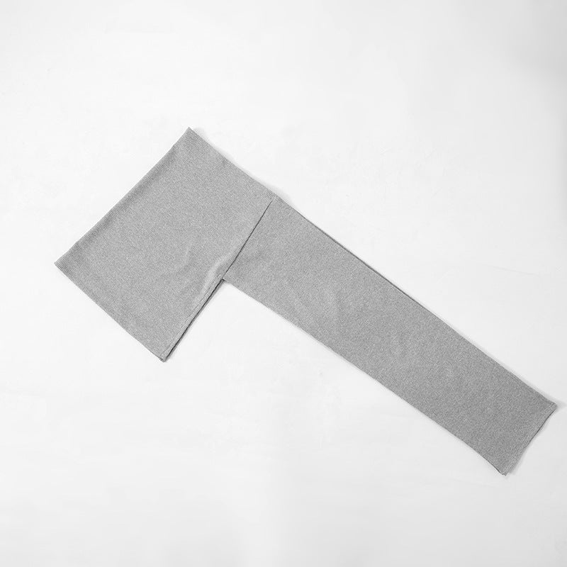 Round Neck Long Sleeve Jumpsuit | Lace Up Waist | noémi