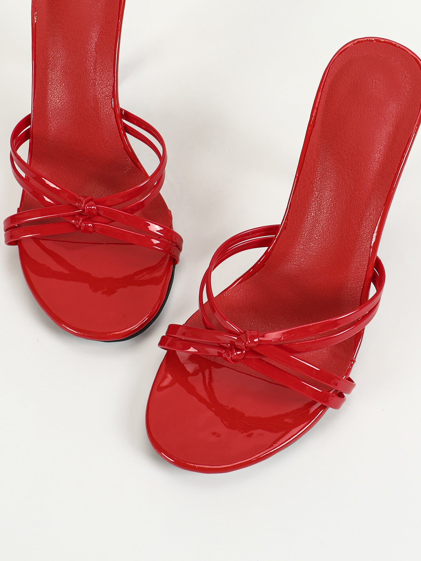 Women’s Open Toe Stiletto Heel Sandals | Round Toe, Solid Color | noémi