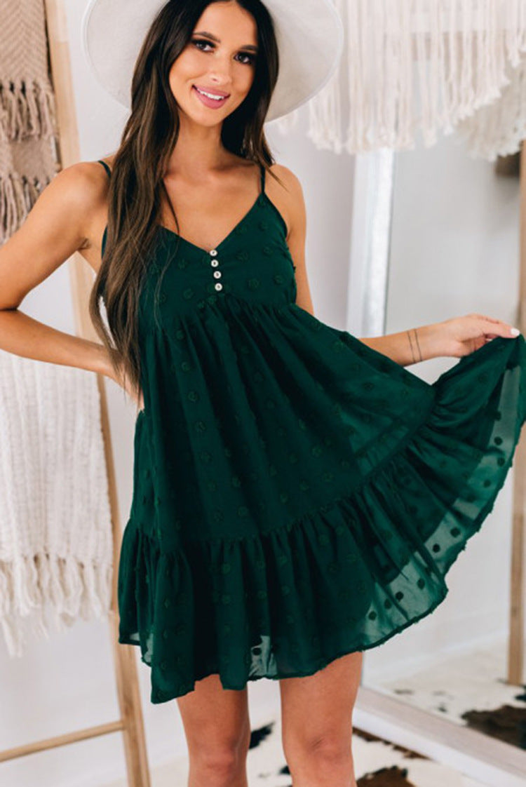 V Neck Strap Dress | Dress for Women | noémi