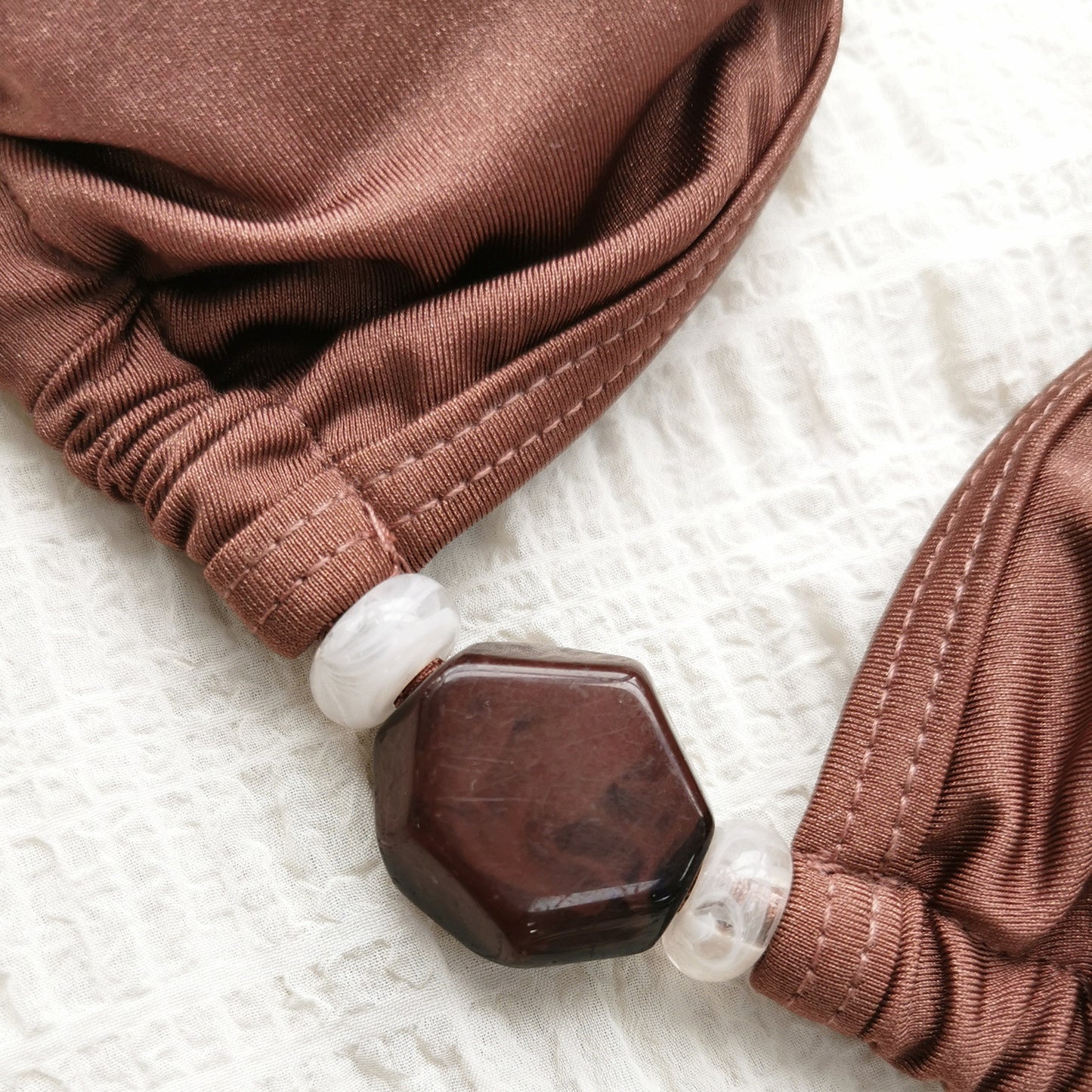 Low Waist Lace Up Split Bikini Set in Solid Color | noémi