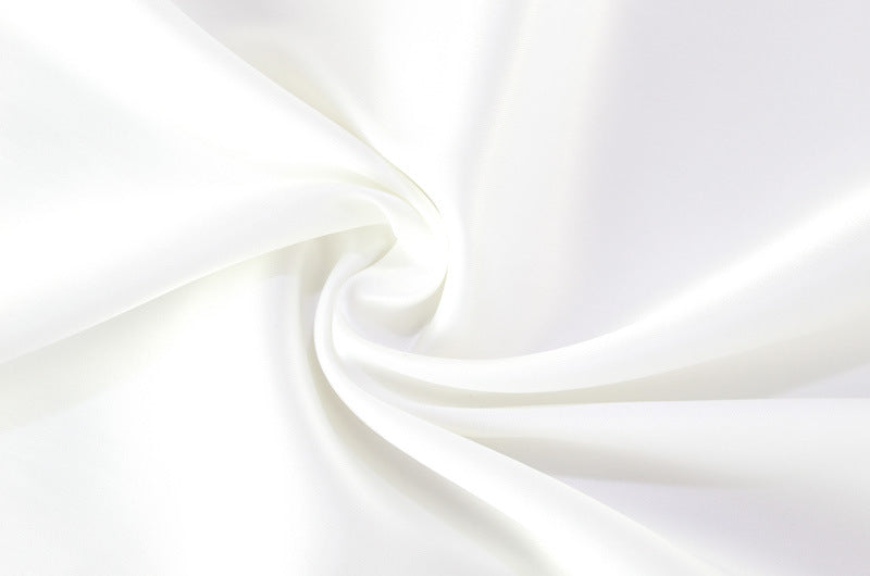 Slim Fit Satin Mini Dress | Cape Sleeve | noémi