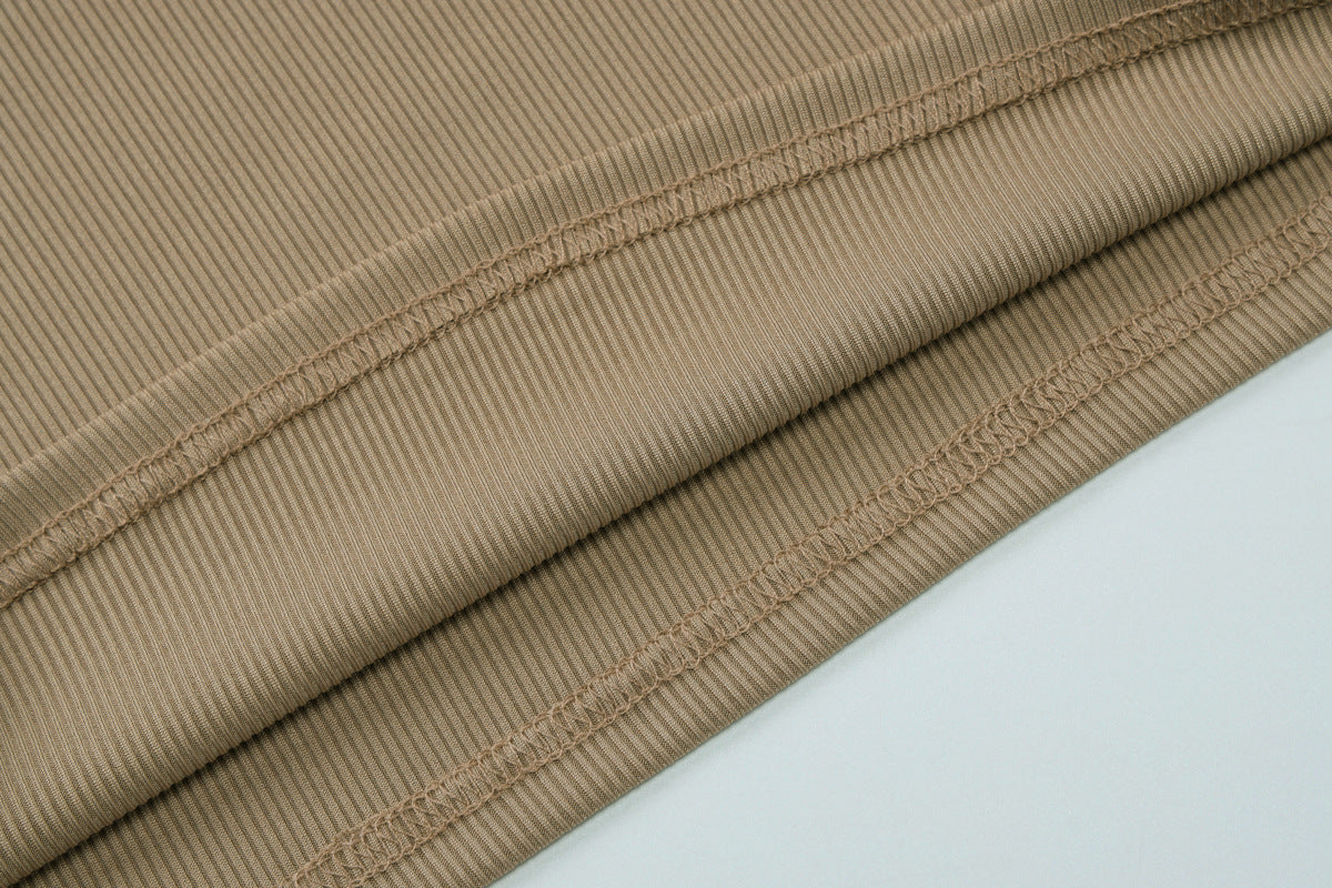 Womens Slim Fit Cropped Tank Top | U Neck Vest | noémi