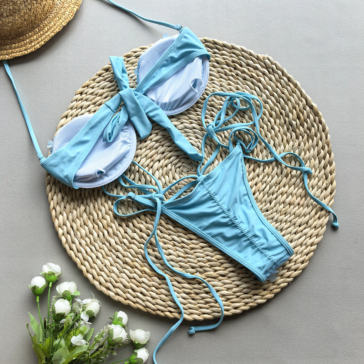 Sequined Split Bikini Swimsuit for Women | noémi