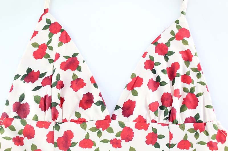 Floral Halter Maxi | Backless Beauty with a Sultry Slit | noémi