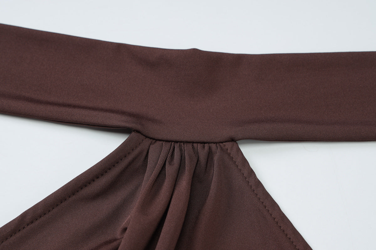 Summer Halter Dress | Sleeveless Backless Bodycon Mini Dress for Women | noémi